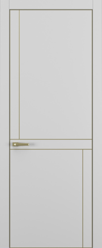 Межкомнатная дверь Zadoor ПГ Квалитет К20 ALU Black