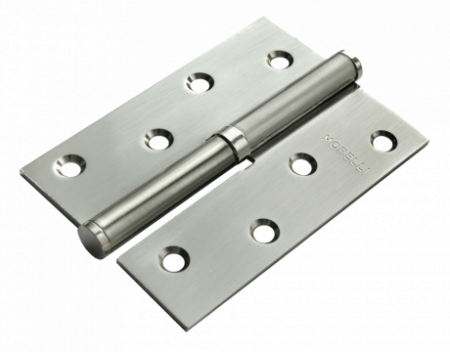 Петля MORELLI стальная разъёмная MSD 100X70X2.5 SN L Белый никель