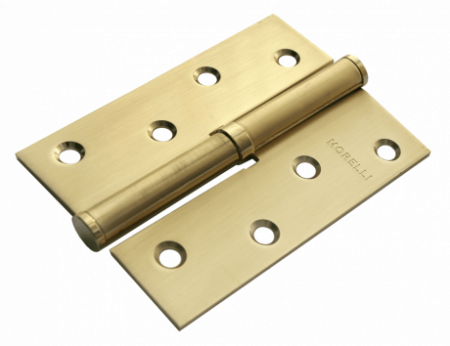Петля MORELLI стальная разъёмная MSD 100X70X2.5 SG L Матовое золото
