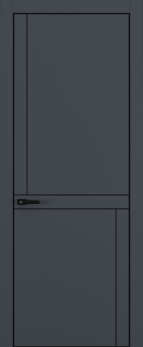 Межкомнатная дверь Zadoor ПГ Квалитет К20 ALU Black