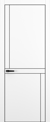 Межкомнатная дверь Zadoor ПГ Квалитет К20 ALU Black