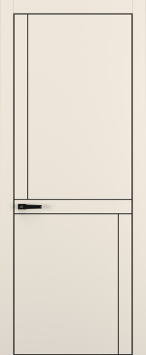 Межкомнатная дверь Zadoor ПГ Квалитет К20 ALU Black