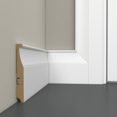 Плинтус МДФ фигурный В1 Полипропилен RENOLIT 16х120x2050 (1 шт)