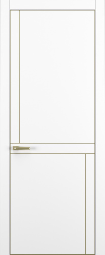 Межкомнатная дверь Zadoor ПГ Квалитет К20 ALU Black